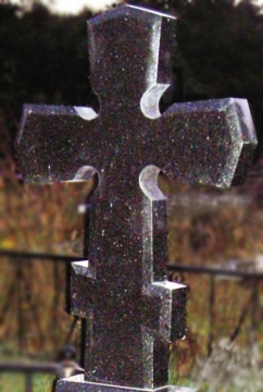 крест на каменный памятник для кладбищ